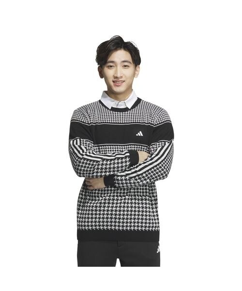 アディダス（adidas）/スウェット・パーカー TOURPKハウンドトゥース