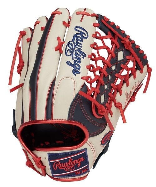 ローリングス（rawlings）/ベースボール 軟式 HYPER TECH COLOR SYNC(ハイパーテックカラーシンク)Y719 − ネイビー/Sグレー_1