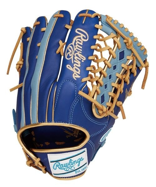 ローリングス（rawlings）/ベースボール 軟式 HYPER TECH COLOR SYNC(ハイパーテックカラーシンク)Y719 − インディゴ/サックス_1