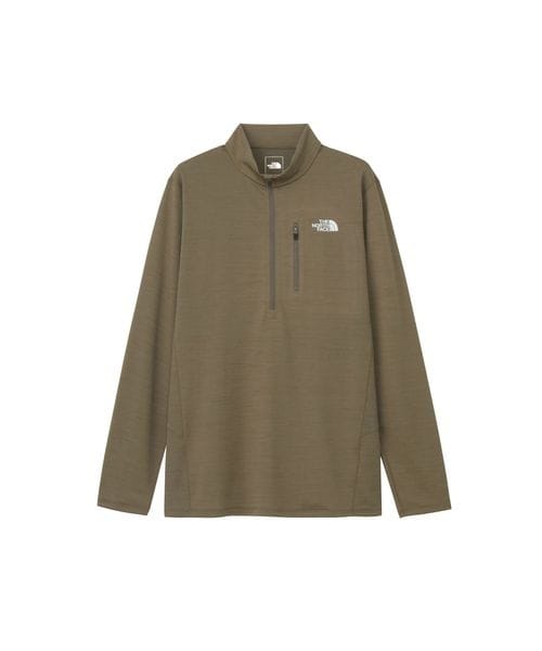 ザ・ノース・フェイス（THE NORTH FACE）/長袖Tシャツ（ロンT） L／S FLASHDRY 3D Zip Up　(ロングスリーブフラッシュドラ