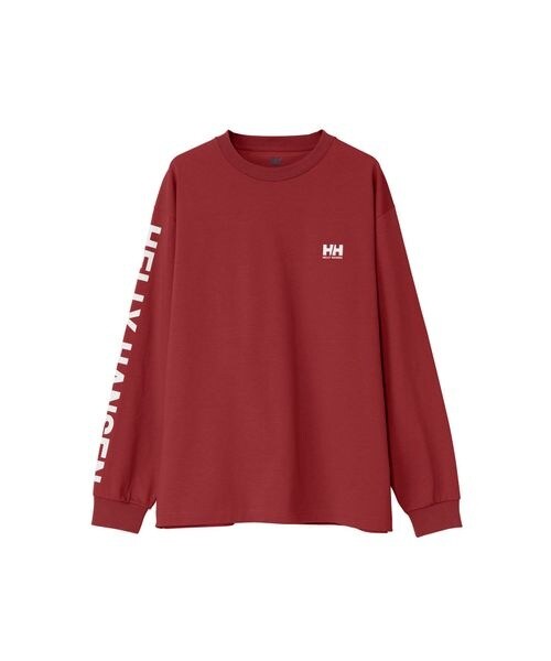 ヘリーハンセン（HELLY HANSEN）/長袖Tシャツ（ロンT） L／S LETTER TEE(ロングスリーブレターティー)