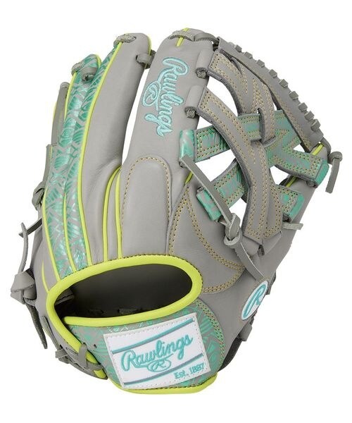 ローリングス（rawlings）/軟式グラブ 軟式 HOH CLOUD L(エイチオーエイチクラウドメタル) N65 グレー／