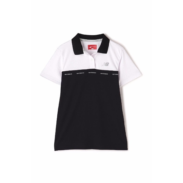 ニュー平衡にする ゴルフ（New Balance Golf）/ゴルフ W ポップコーンピケ 半袖スポーツシャツ SP
