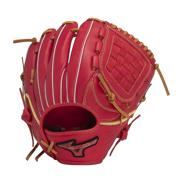ミズノ（MIZUNO）/野球 軟式用WILLDRIVE RED(ウィルドライブ 赤いこと) U−Plus ピッチャー×内野手×外野手:大きさ11