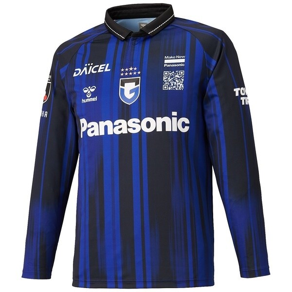 ヒュンメル（hummel）/サッカー 25G大阪長袖レプリカユニフォーム