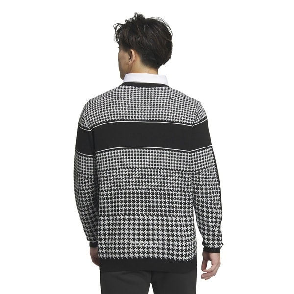 アディダス（adidas）/ゴルフ TOURPKハウンドトゥースセーター_4
