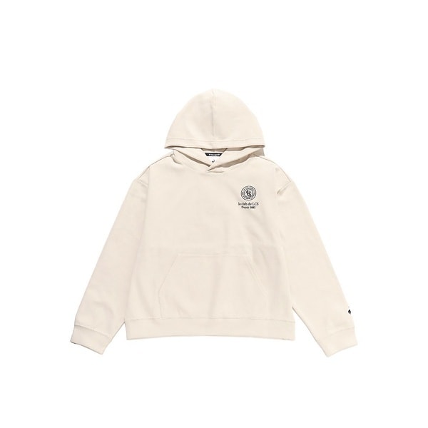 ルコック スポルティフ（lecoq sportif）/ラケットスポーツ 防風リブニットフーディースウェット