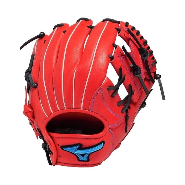 ミズノ（MIZUNO）/野球 御坊っちゃん軟式用ウィルドライブブルー(WILL DRIVE BLUE) 押さえるスペックオールラウンド用:大きさM