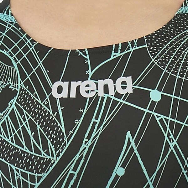 アリーナ（arena）/スイミング レーシングワンピーススパッツ(オープンバック・ハーフレッグ)_3
