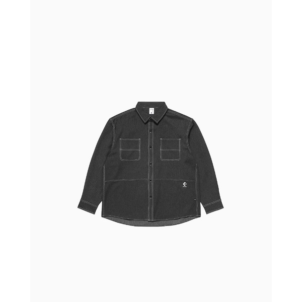 コンバース（Converse）/メンズアパレル SYNTHETIC DENIM SHIRT M