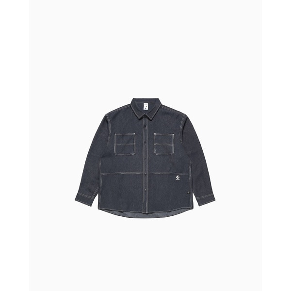 コンバース（Converse）/メンズアパレル SYNTHETIC DENIM SHIRT M