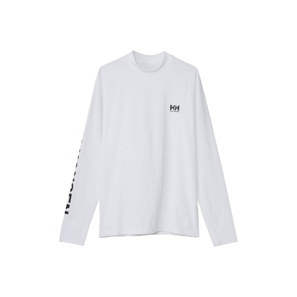 【NEW】ヘリーハンセン（HELLY HANSEN）/シーズンスポーツ L/S LETTER RASH (ロングスリーブレターラッシュガード)
