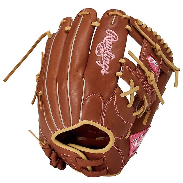 ローリングス（rawlings）/ベースボール ソフト HYPER TECH R2G(ハイパーテックアールツージー) R34GF ブラウン