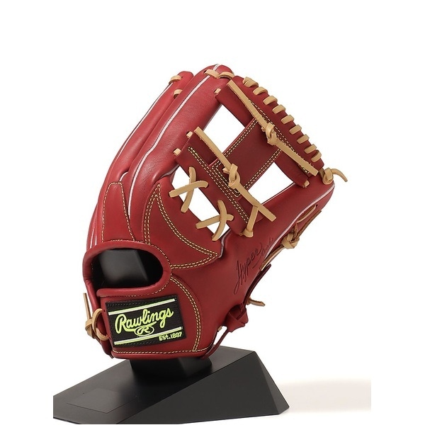 ローリングス（rawlings）/ベースボール 軟式 HYPER TECH R2G(ハイパーテックアールツージー) 934FS ワイン