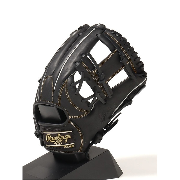 ローリングス（rawlings）/ベースボール 軟式 HYPER TECH R2G(ハイパーテックアールツージー) 934FS ブラック