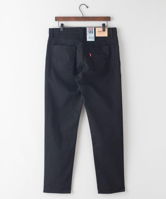 エドウィン（EDWIN）/EDWIN 503 SLIM TAPERED BK スリム テーパード