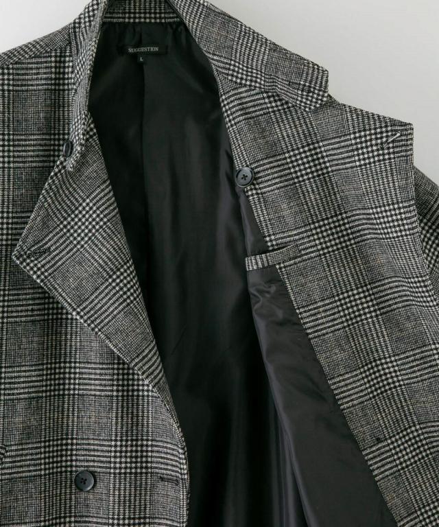 SUGGESTION ロングコート LAGUA GEM | SIMPLY OVER ロングコート (コート ) |SHEL'TTER
