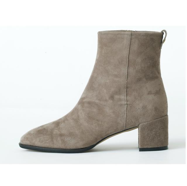 ジーアール（gr．）/ 防水レザーショートブーツ