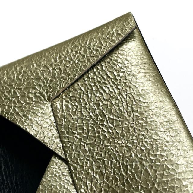 NEW】ジーアール（gr．）/レザーカードケース／ブラック