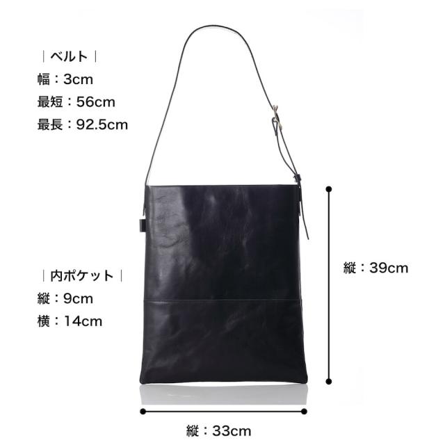 ジーアール（gr．）/レザーショルダーバッグ（2WAY)／シルバーコンビ