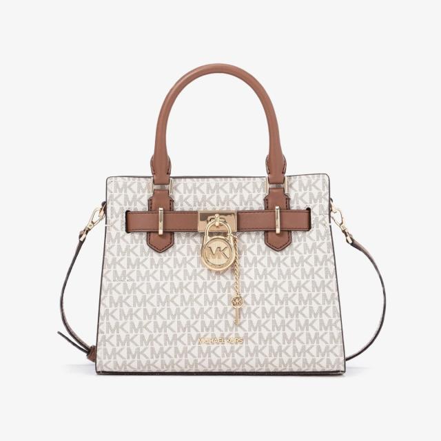 マイケル・コース（Michael Kors）/HAMILTON サッチェル スモール − MKシグネチャー