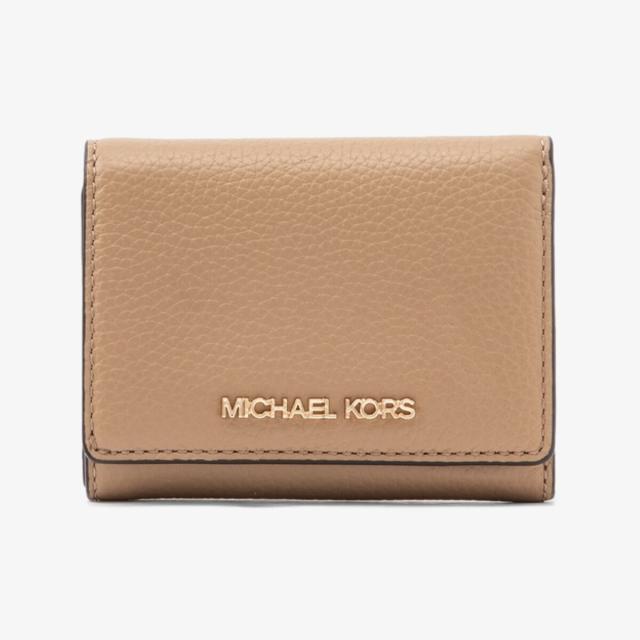 マイケル・教科課程（Michael Kors）/JET SET TRAVEL パウダーコンパクト ウォレット 並み並み