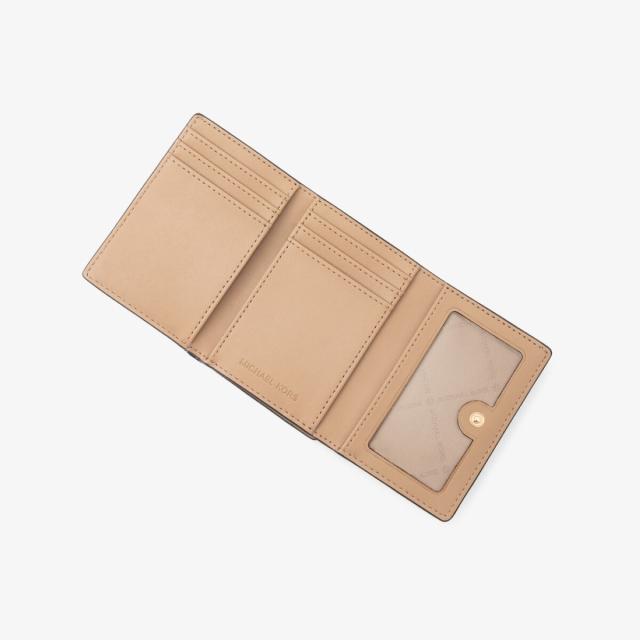 マイケル・教科課程（Michael Kors）/JET SET TRAVEL パウダーコンパクト ウォレット 並み並み
