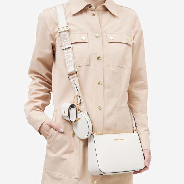 MICHAEL KORS ホワイト ショルダーバッグ クロスボディ