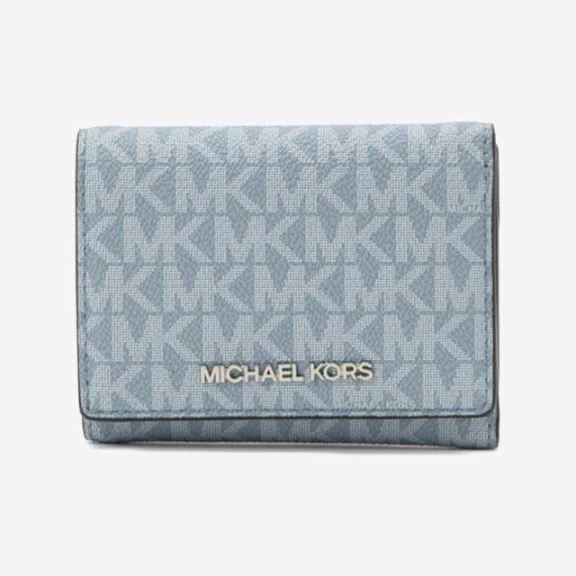 マイケル・コース（Michael Kors）/JET SET TRAVEL コンパクト ウォレット ミディアム − MKシグネチャー