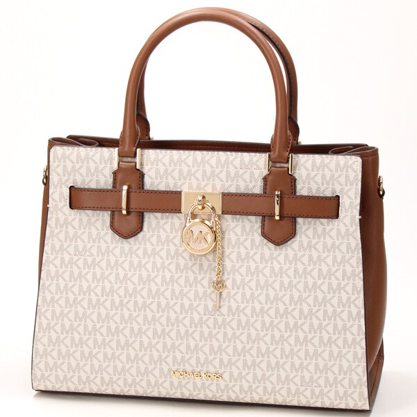 マイケル・コース（Michael Kors）/HAMILTON サッチェル ミディアム − MKシグネチャー_9