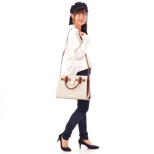 マイケル・コース（Michael Kors）/HAMILTON サッチェル ミディアム − MKシグネチャー_18
