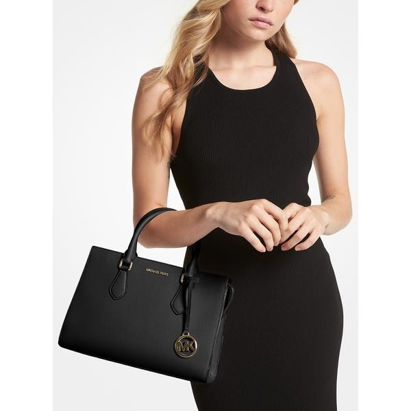 最終値下げ★MICHAEL KORS マイケルコース サッチェル ブラック マイケル・コース（Michael Kors）/SHEILA センタージップ サッチェル