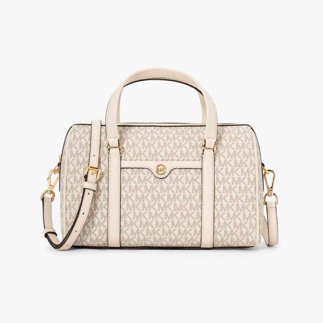 マイケル・コース（Michael Kors）/JET SET TRAVEL ダッフルバッグ ミディアム − MKシグネチャー