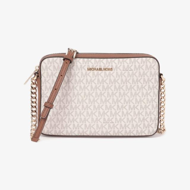 マイケル・コース（Michael Kors）/JET SET ITEM クロスボディ ラージ − MKシグネチャー