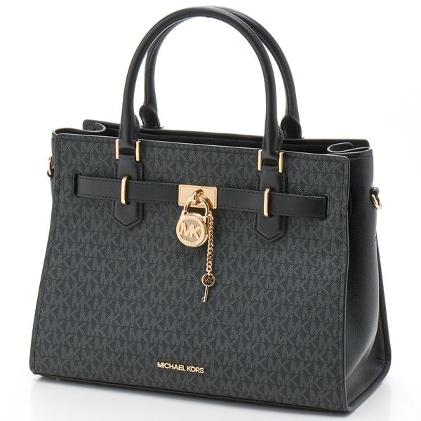 マイケル・コース（Michael Kors）/HAMILTON サッチェル ミディアム − MKシグネチャー_3