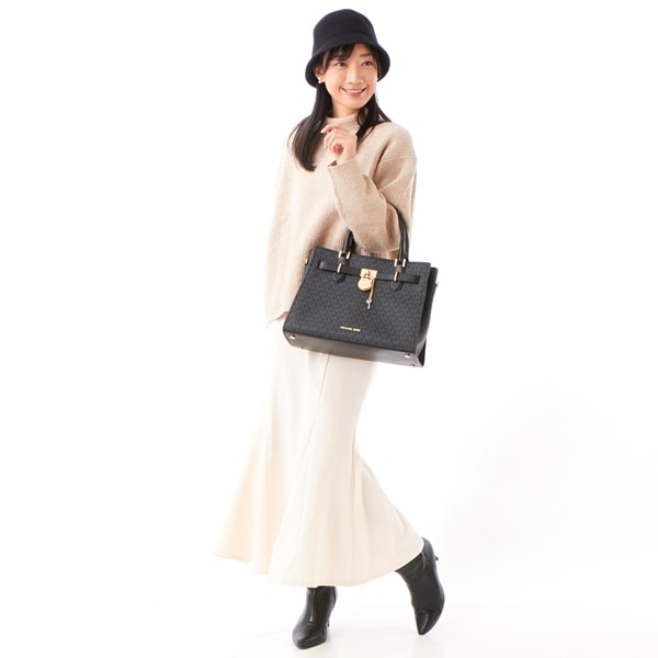 マイケル・コース（Michael Kors）/HAMILTON サッチェル ミディアム − MKシグネチャー_10