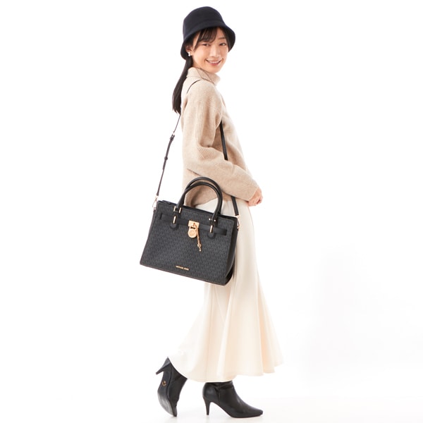 マイケル・コース（Michael Kors）/HAMILTON サッチェル ミディアム − MKシグネチャー_11