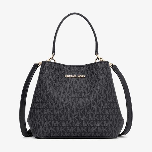 マイケル・コース（Michael Kors）/PRATT バケット クロスボディ スモール − MKシグネチャー