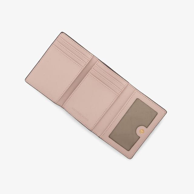 マイケル・教科課程（Michael Kors）/JET SET TRAVEL パウダーコンパクト ウォレット 並み並み − MK名書き