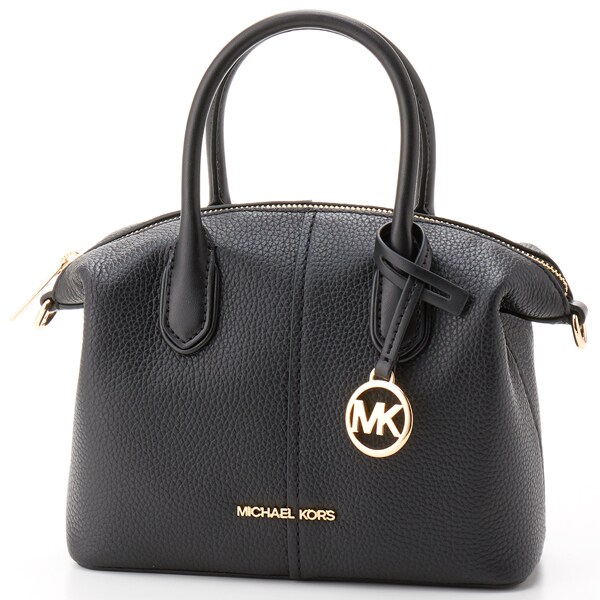 新品タグ付 マイケルコース HYDE ぺブル サッチェル スモール ブラック 公式アウトレット】HYDE ぺブル サッチェル スモール - ハンドバッグ