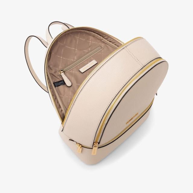 マイケル・コース（Michael Kors）/RHEA ZIP ぺブル レザー バックパック ミディアム_2