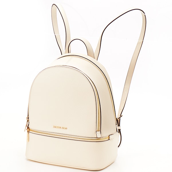 マイケル・コース（Michael Kors）/RHEA ZIP ぺブル レザー バックパック ミディアム_3