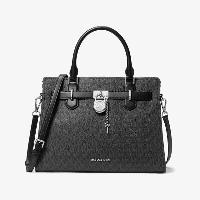 【NEW】マイケル・コース(Michael Kors)/HAMILTON サッチェル ミディアム − MKシグネチャーの通販は