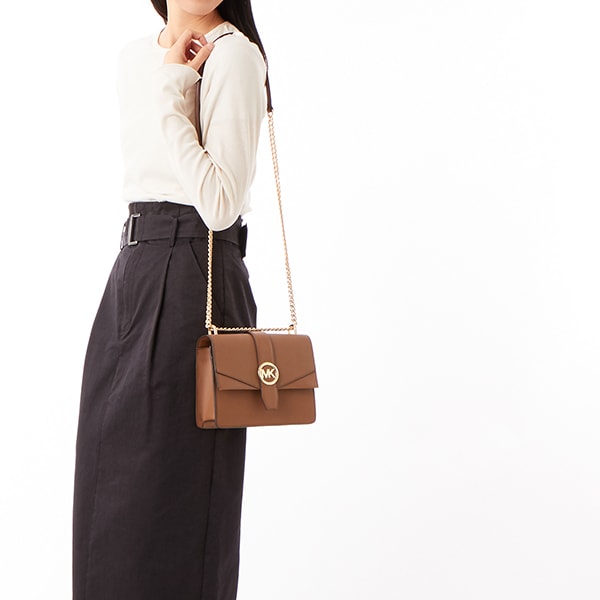 マイケル・コース（Michael Kors）/GREENWICH サフィアーノ レザー