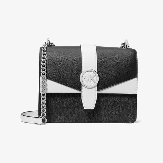 マイケル・コース（Michael Kors）/GREENWICH カラーブロック クロスボディ スモール − MKシグネチャー