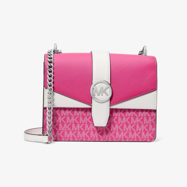 マイケル・コース（Michael Kors）/GREENWICH カラーブロック クロスボディ スモール − MKシグネチャー