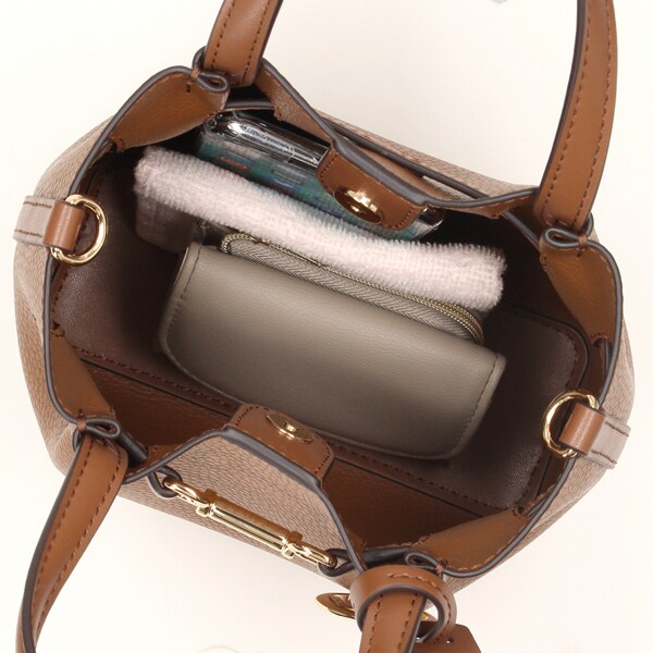 定価57,200円 新品 マイケルコース CARSON クロスボディバッグ 茶色 公式アウトレット】CARSON NS クロスボディ スモール - MK