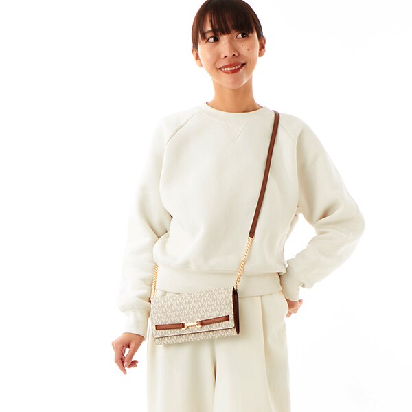 マイケル・コース（Michael Kors）/CARSON コンバーチブル クロスボディ ラージ − MKシグネチャー_14