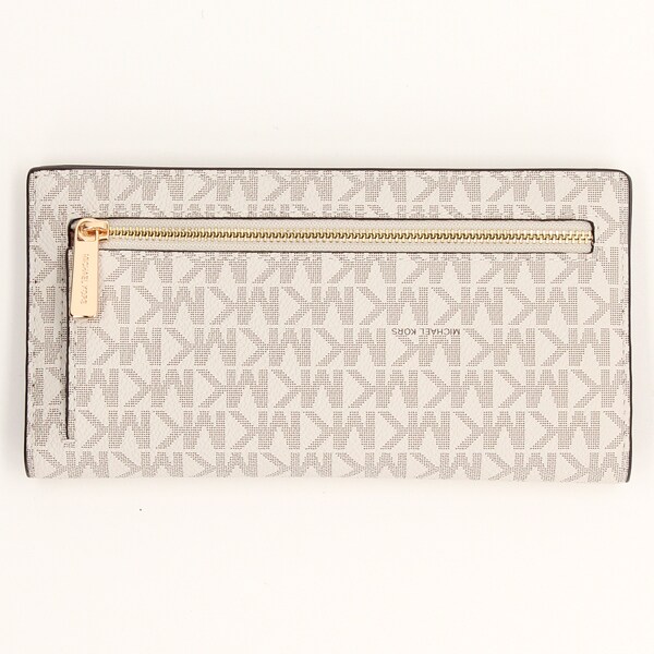 【Michael Kors☆彡】CARSON ウォレット ラージ MKシグネチャー MICHAEL KORS｜CARSON ウォレット ラージ - MKシグネチャー