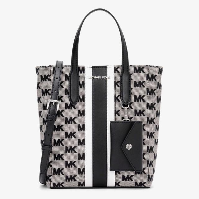 マイケル・コース（Michael Kors）/VINCENT ロゴ ジャカード トート ウィズ カードケース スモール